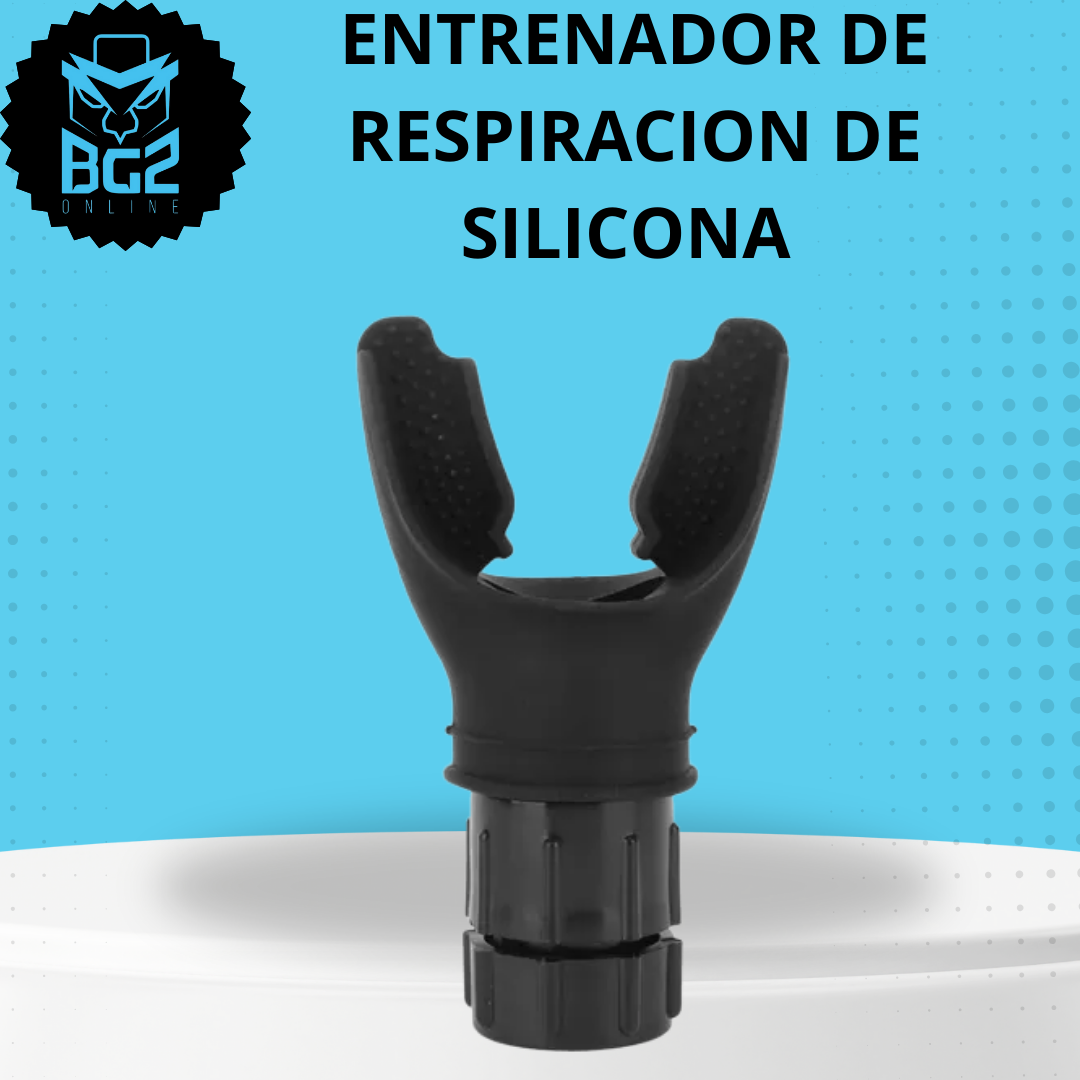 ENTRENADOR DE RESPIRACION DE SILICONA